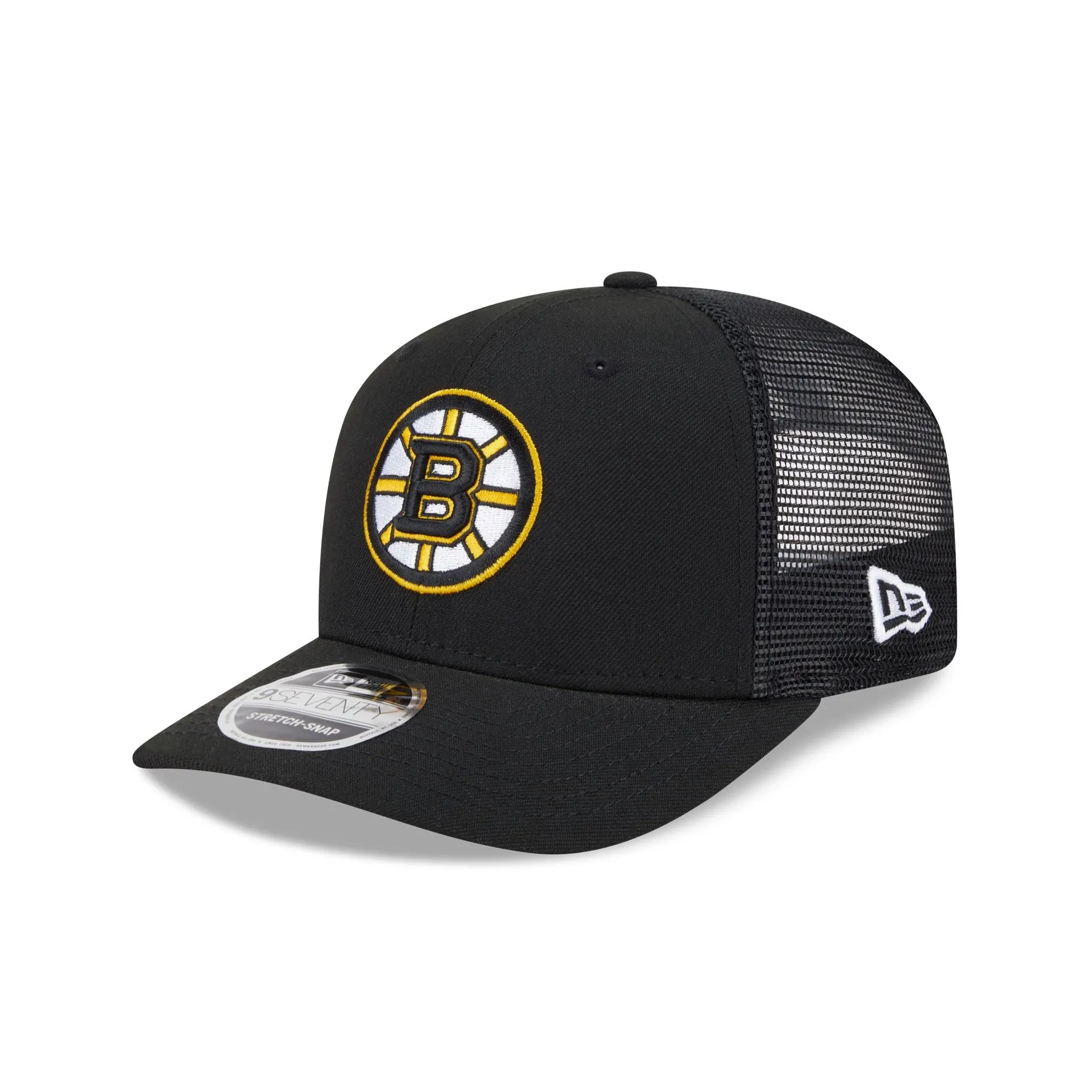 Boston Bruins Simple 9SEVENTY Trucker Hat sold by New Era