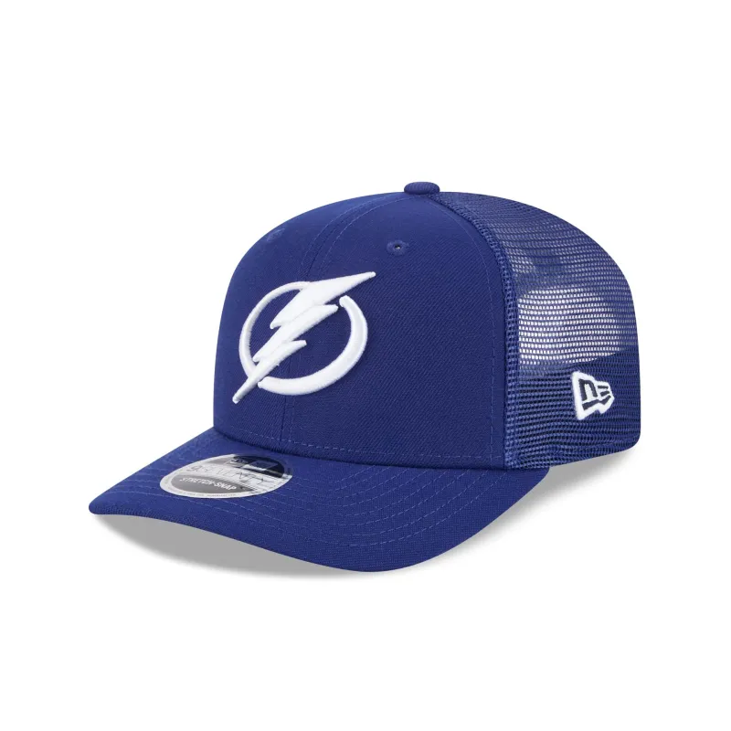 Tampa Bay Lightning Simple 9SEVENTY Trucker Hat sold by New Era