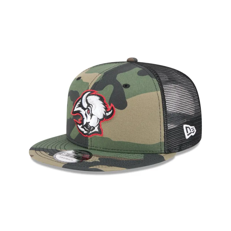 Buffalo Sabres Alt Camo 9FIFTY Trucker Hat sold by New Era