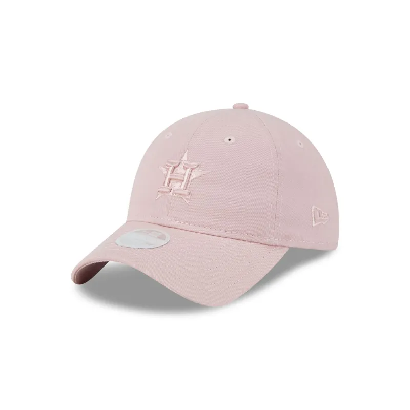 Houston Astros Women's Pink 9TWENTY Adjustable Hat sold by New Era