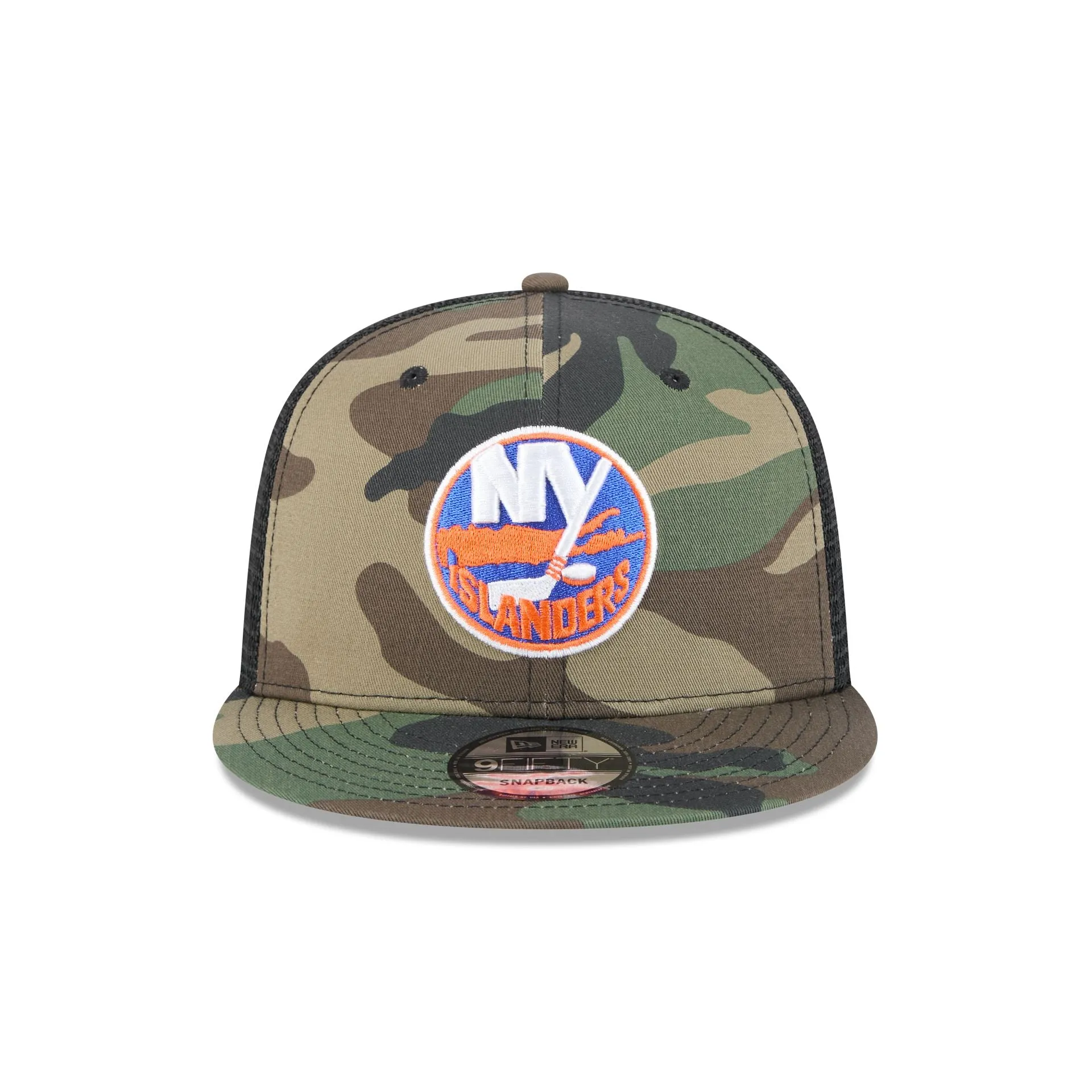 New York Islanders Camo 9FIFTY Trucker Hat sold by New Era product image thumbnail 2