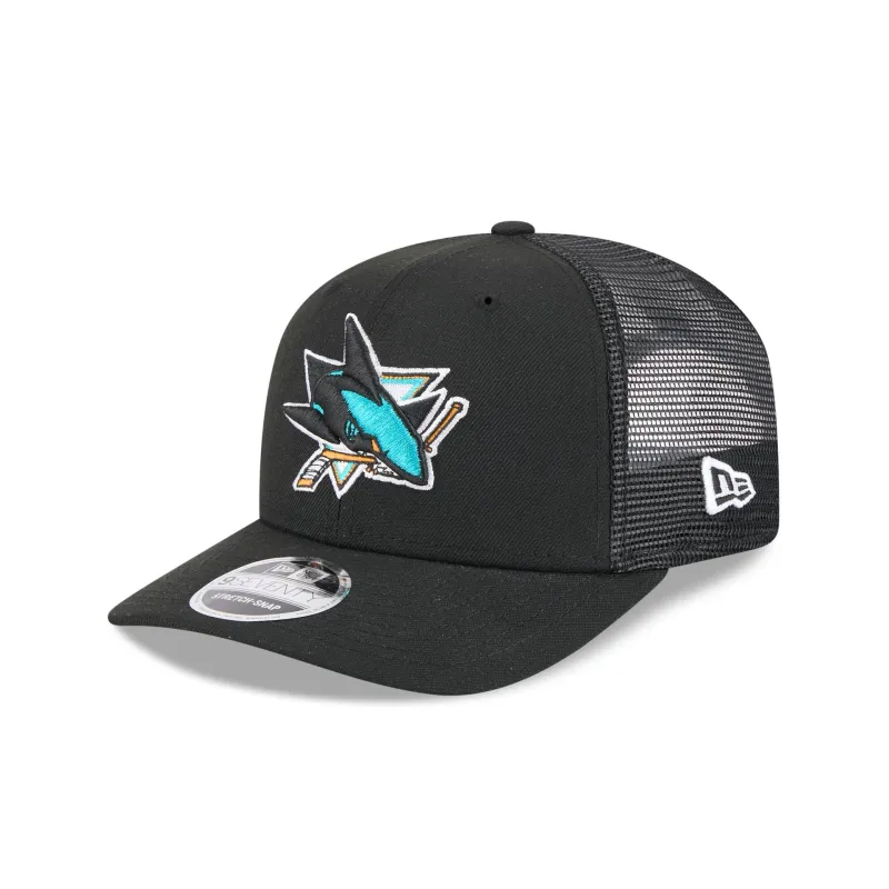 San Jose Sharks Simple 9SEVENTY Trucker Hat sold by New Era
