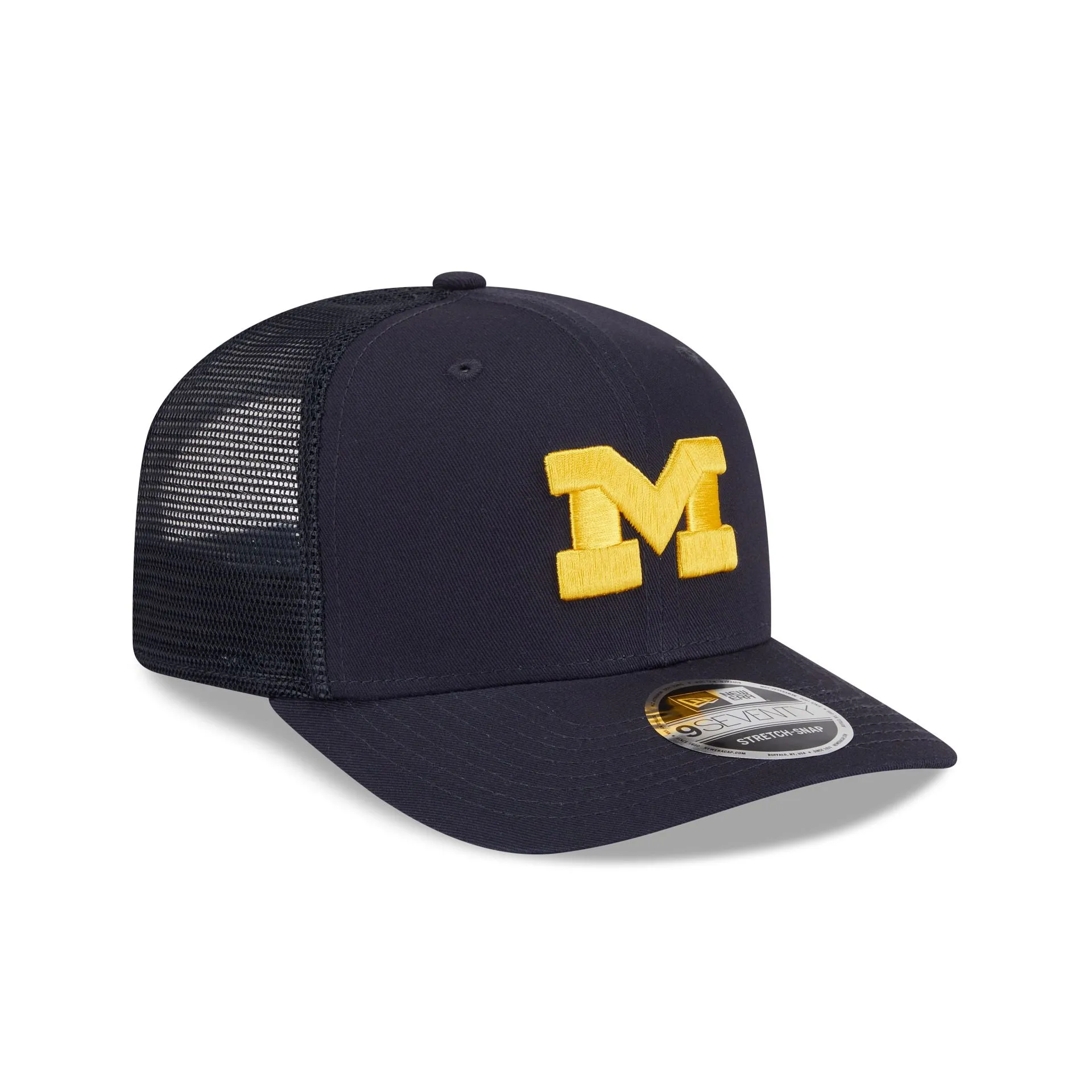 Michigan Wolverines Simple 9SEVENTY Trucker Hat sold by New Era product image thumbnail 3