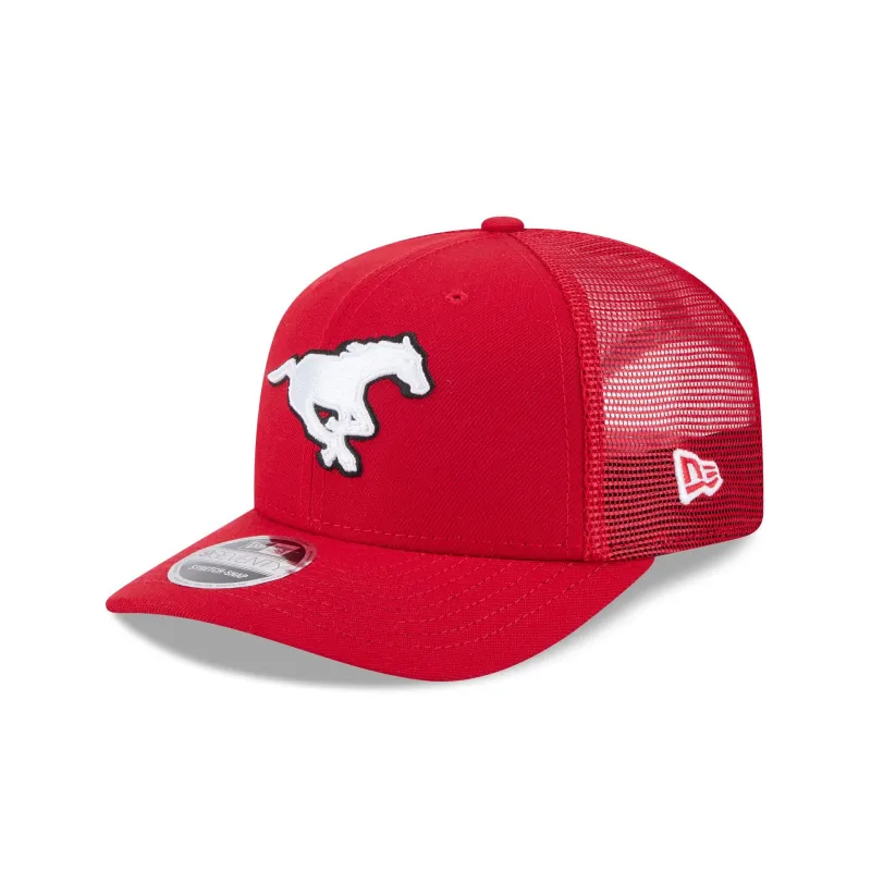 Calgary Stampeders Simple 9SEVENTY Trucker Hat sold by New Era