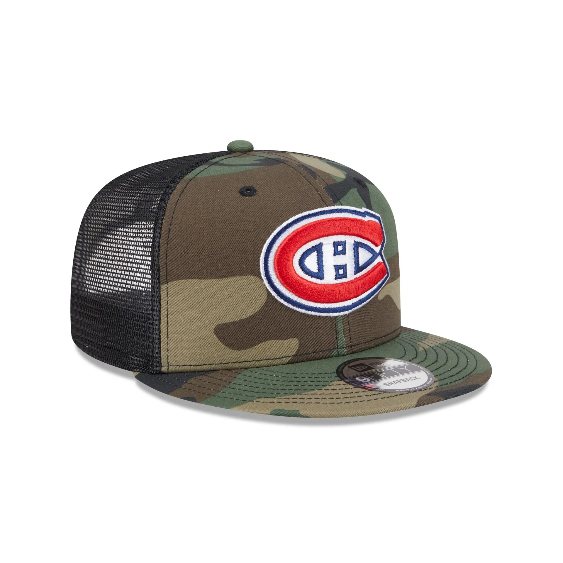 Montreal Canadiens Camo 9FIFTY Trucker Hat sold by New Era product image thumbnail 3