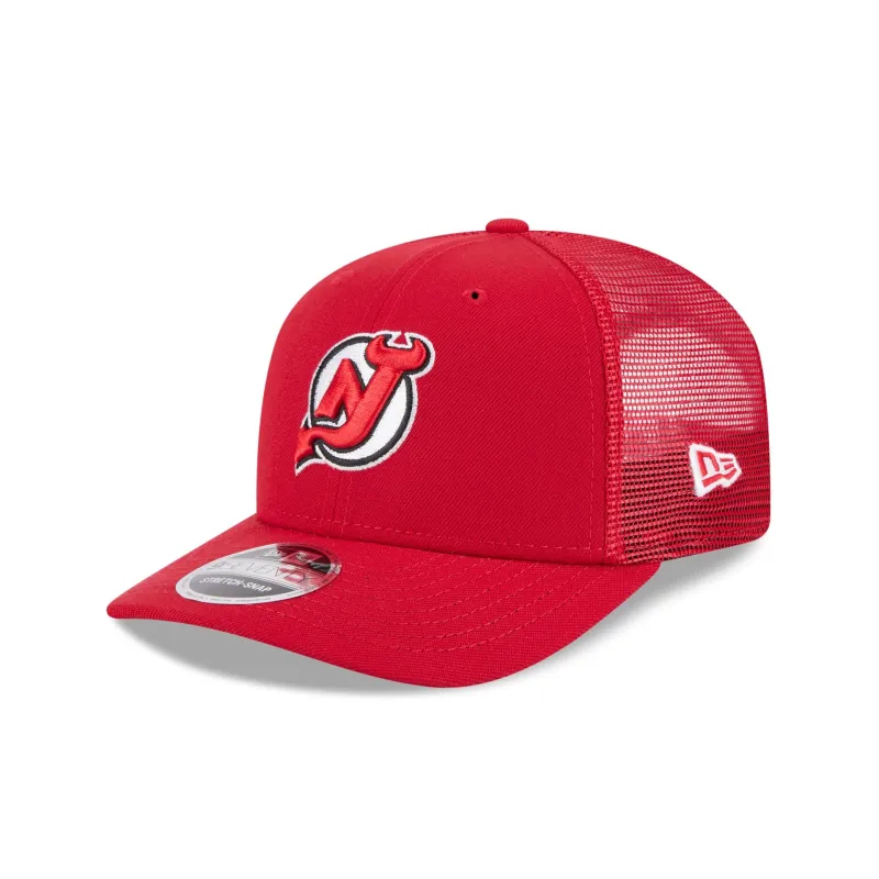 New Jersey Devils Simple 9SEVENTY Trucker Hat sold by New Era
