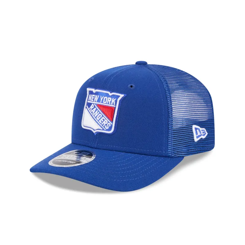 New York Rangers Simple 9SEVENTY Trucker Hat sold by New Era