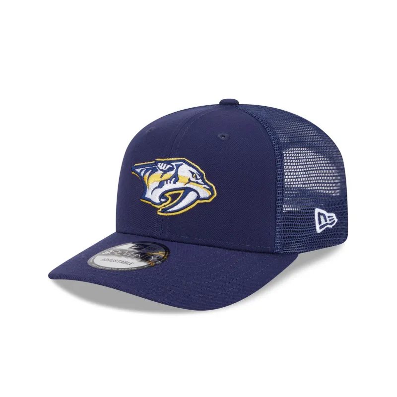 Nashville Predators Simple 9SEVENTY Trucker Hat sold by New Era