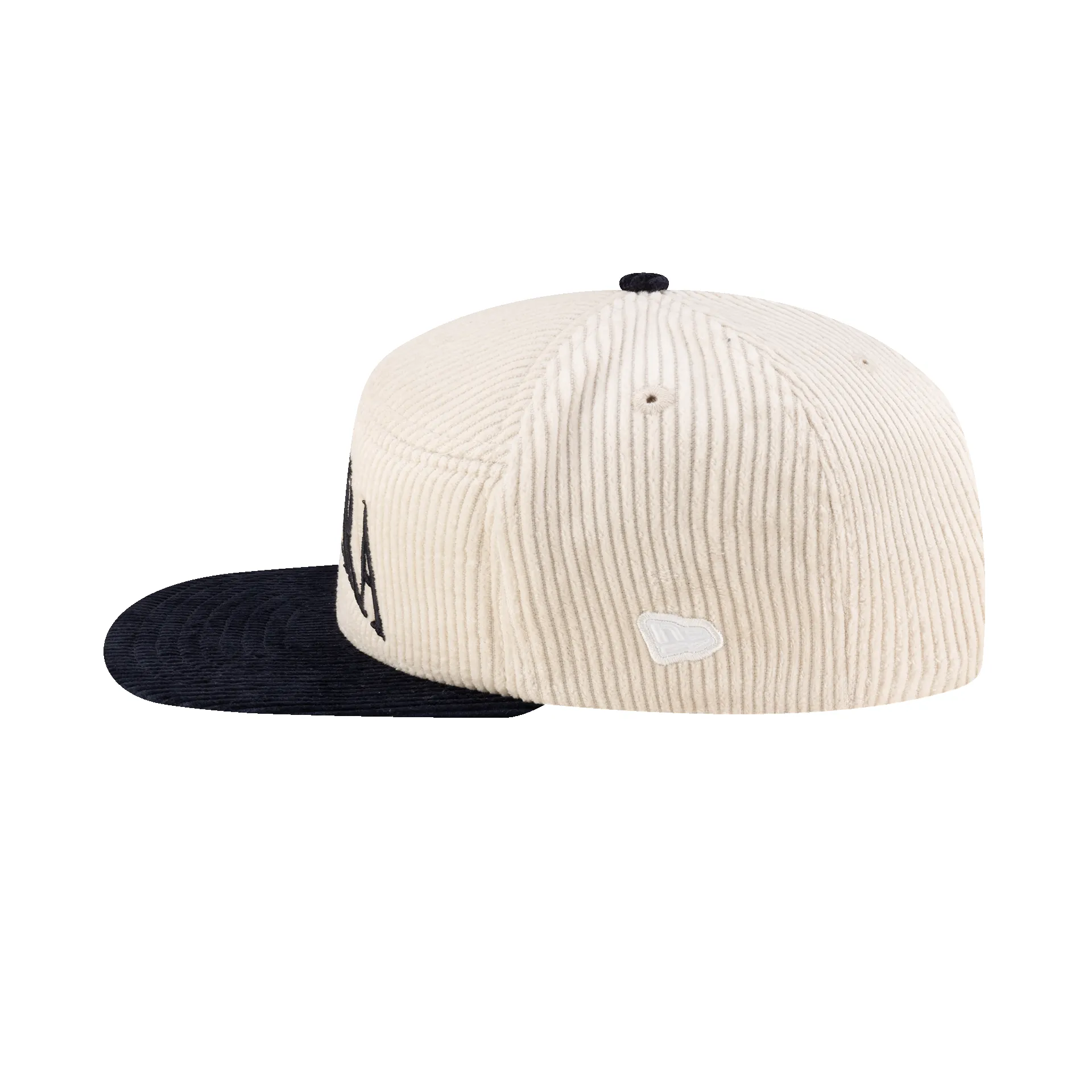 New Era Branded Paragon Corduroy Chrome White Split Panel 9FIFTY Snapback Hat sold by New Era product image thumbnail 4