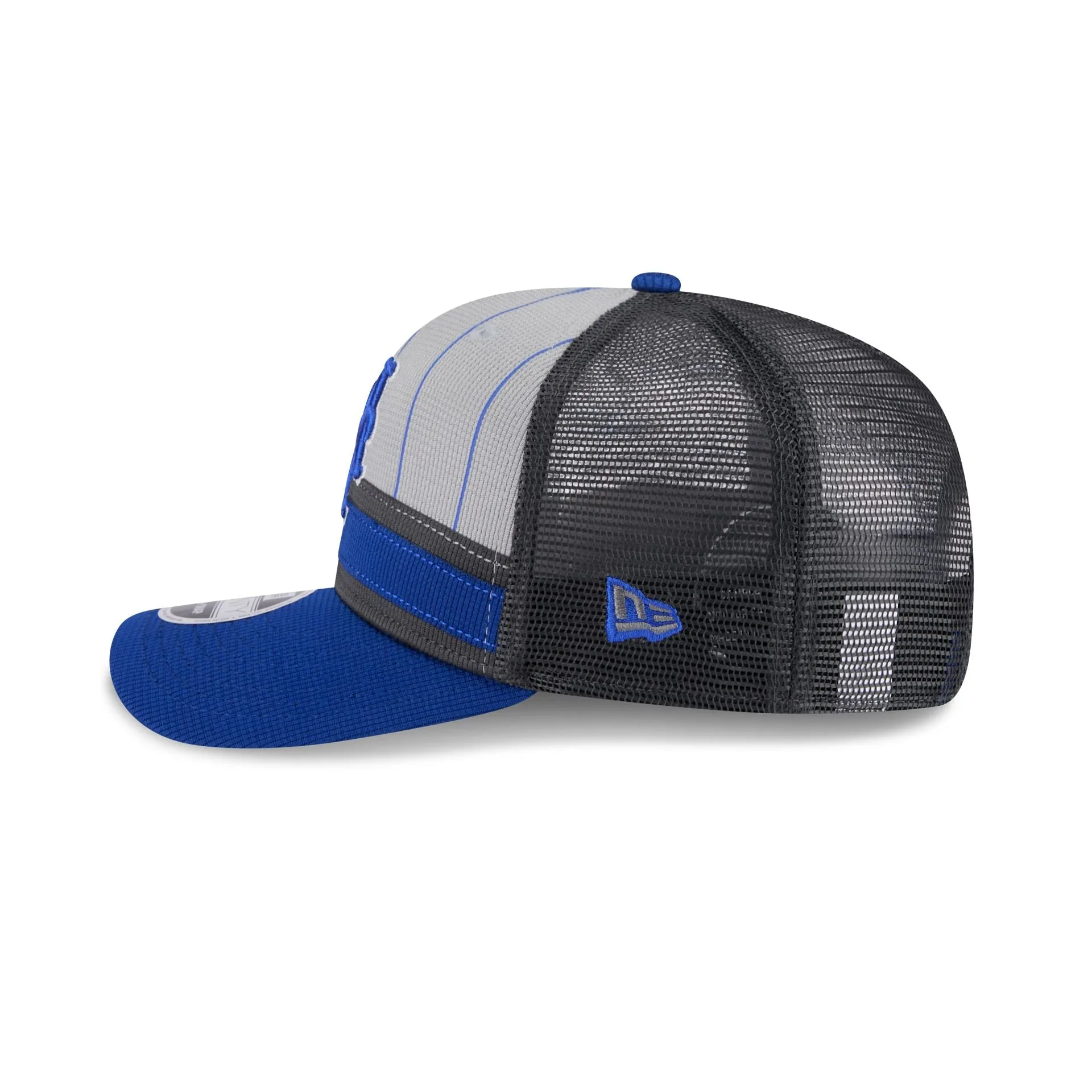 New York Mets 2025 Batting Practice Gray 9SEVENTY Trucker Hat sold by New Era product image thumbnail 4