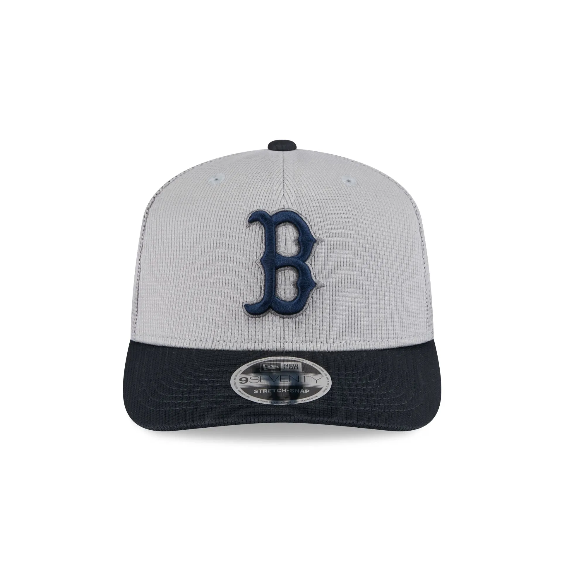 Boston Red Sox 2025 Batting Practice Gray 9SEVENTY Trucker Hat sold by New Era product image thumbnail 2