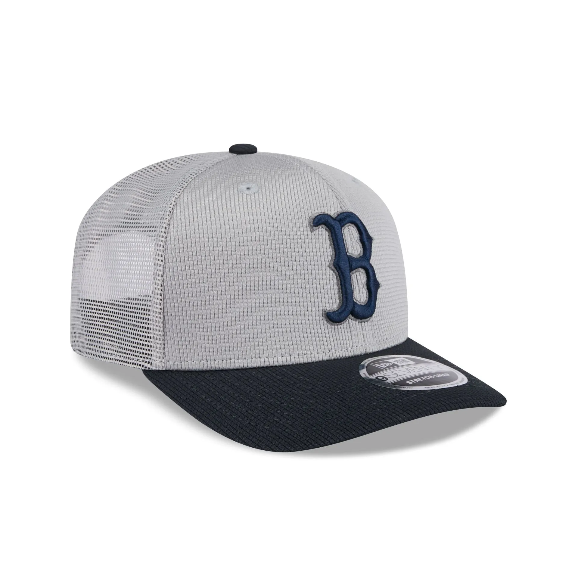 Boston Red Sox 2025 Batting Practice Gray 9SEVENTY Trucker Hat sold by New Era product image thumbnail 3