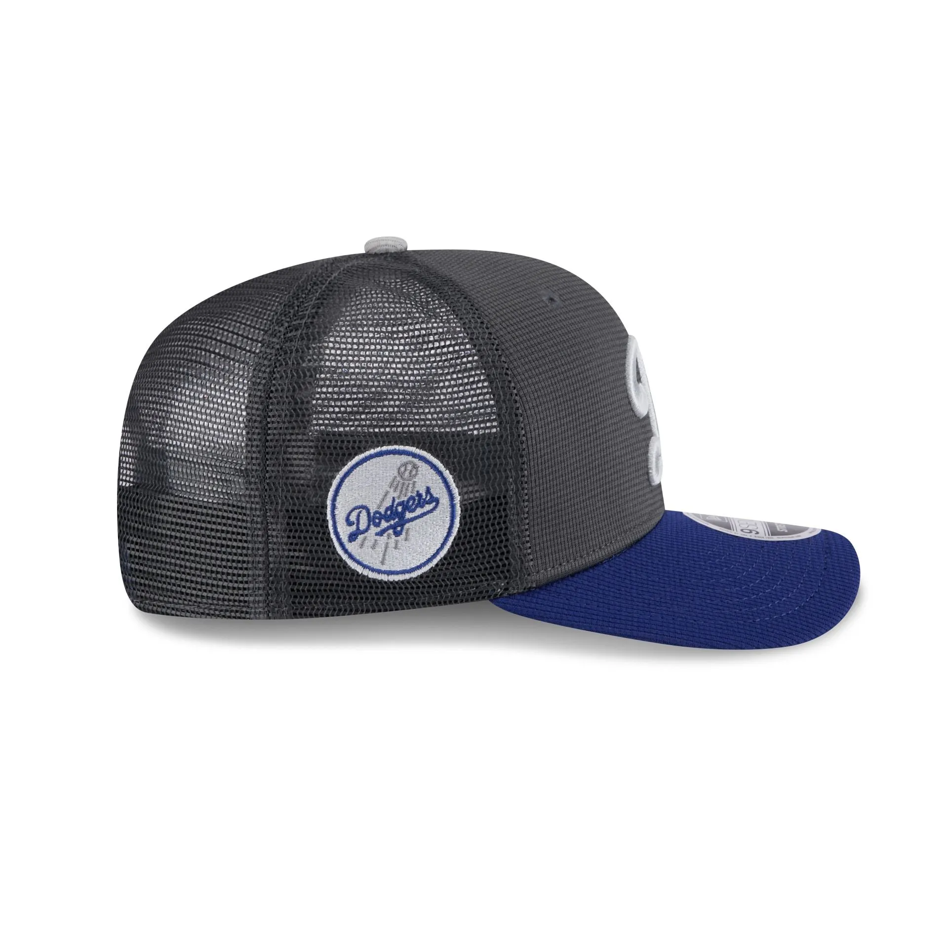 Los Angeles Dodgers 2025 Batting Practice Gray 9SEVENTY Trucker Hat sold by New Era product image thumbnail 5