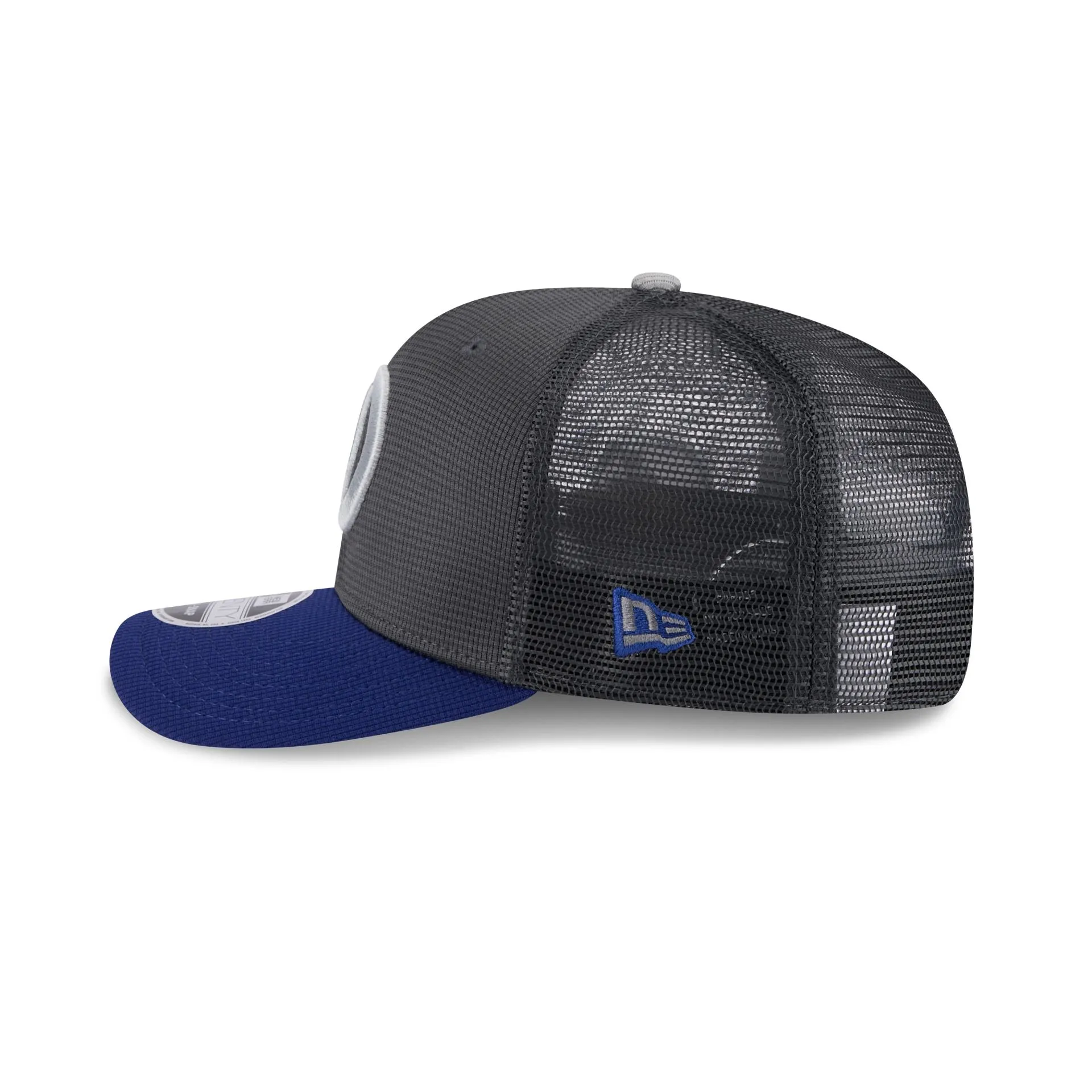 Los Angeles Dodgers 2025 Batting Practice Gray 9SEVENTY Trucker Hat sold by New Era product image thumbnail 4