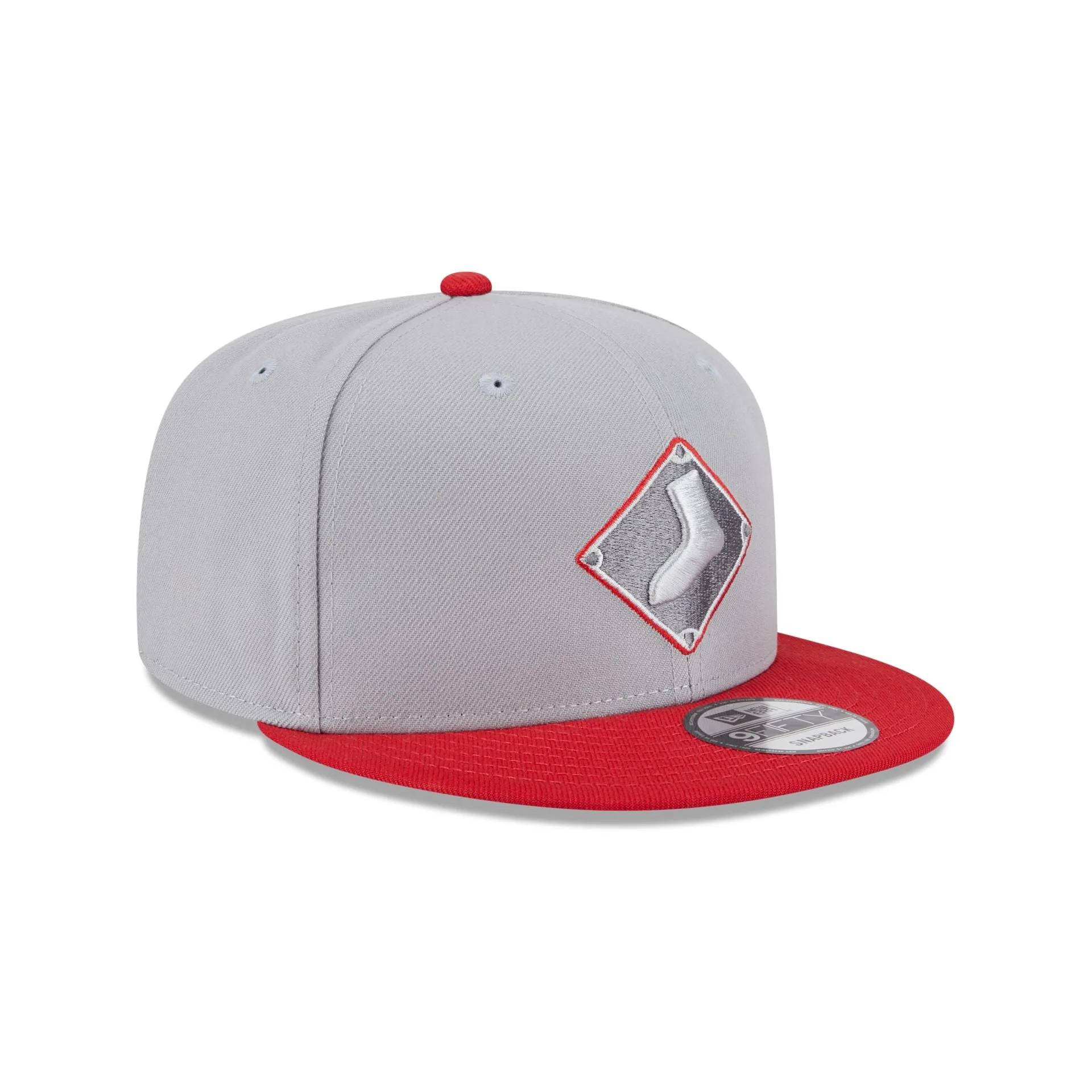 Chicago White Sox 2025 Batting Practice Gray 9FIFTY Snapback Hat sold by New Era product image thumbnail 3