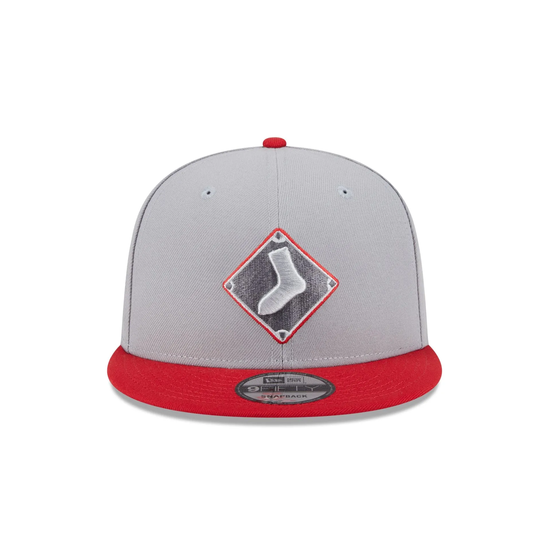 Chicago White Sox 2025 Batting Practice Gray 9FIFTY Snapback Hat sold by New Era product image thumbnail 2
