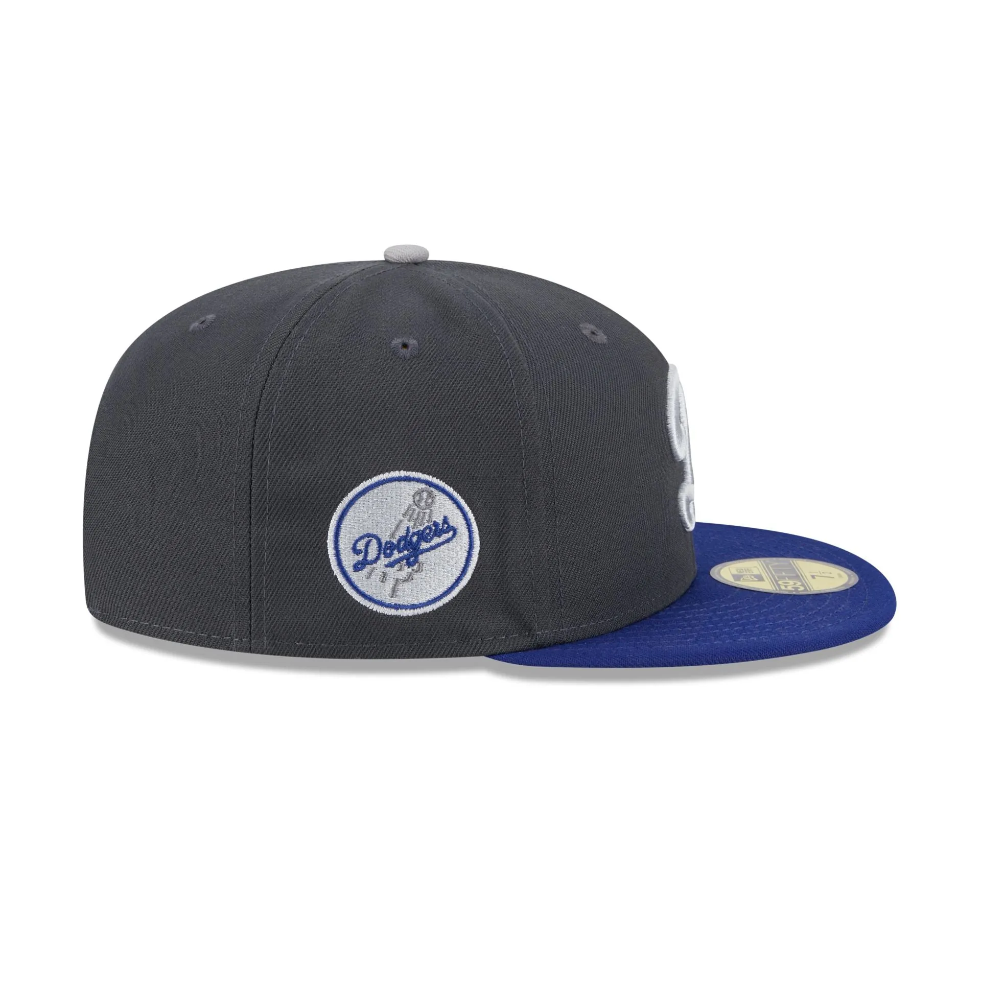 Los Angeles Dodgers 2025 Batting Practice Gray 9FIFTY Snapback Hat sold by New Era product image thumbnail 5