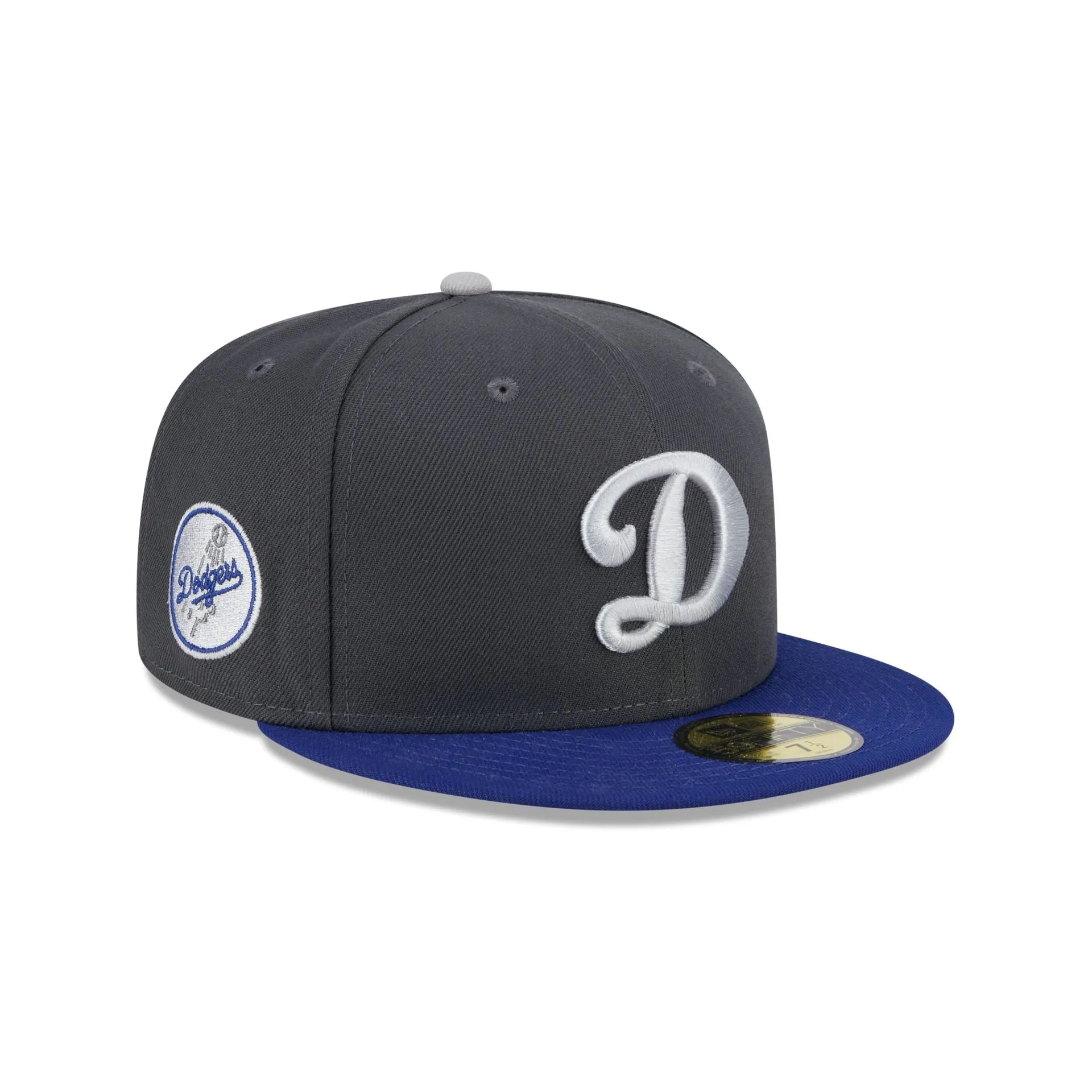 Los Angeles Dodgers 2025 Batting Practice Gray 9FIFTY Snapback Hat sold by New Era product image thumbnail 3