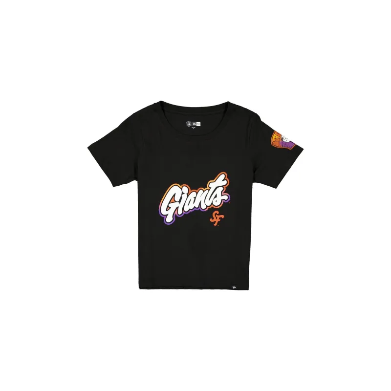 San Francisco Giants City Connect Women's Black T-Shirt sold by New Era