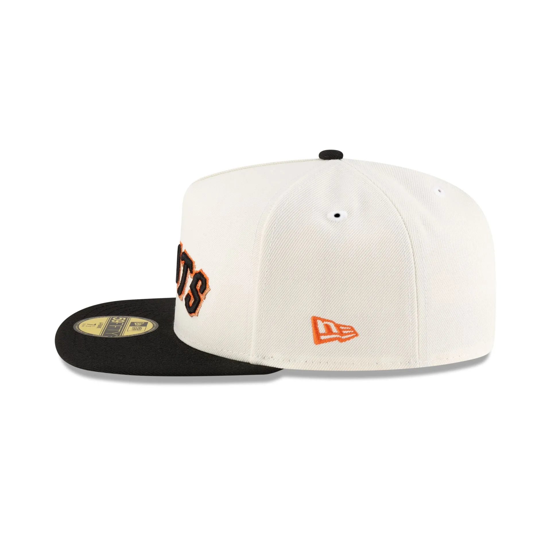 Just Caps League Sidepatch Chrome White San Francisco Giants 59FIFTY A-Frame Fitted Hat sold by New Era product image thumbnail 5