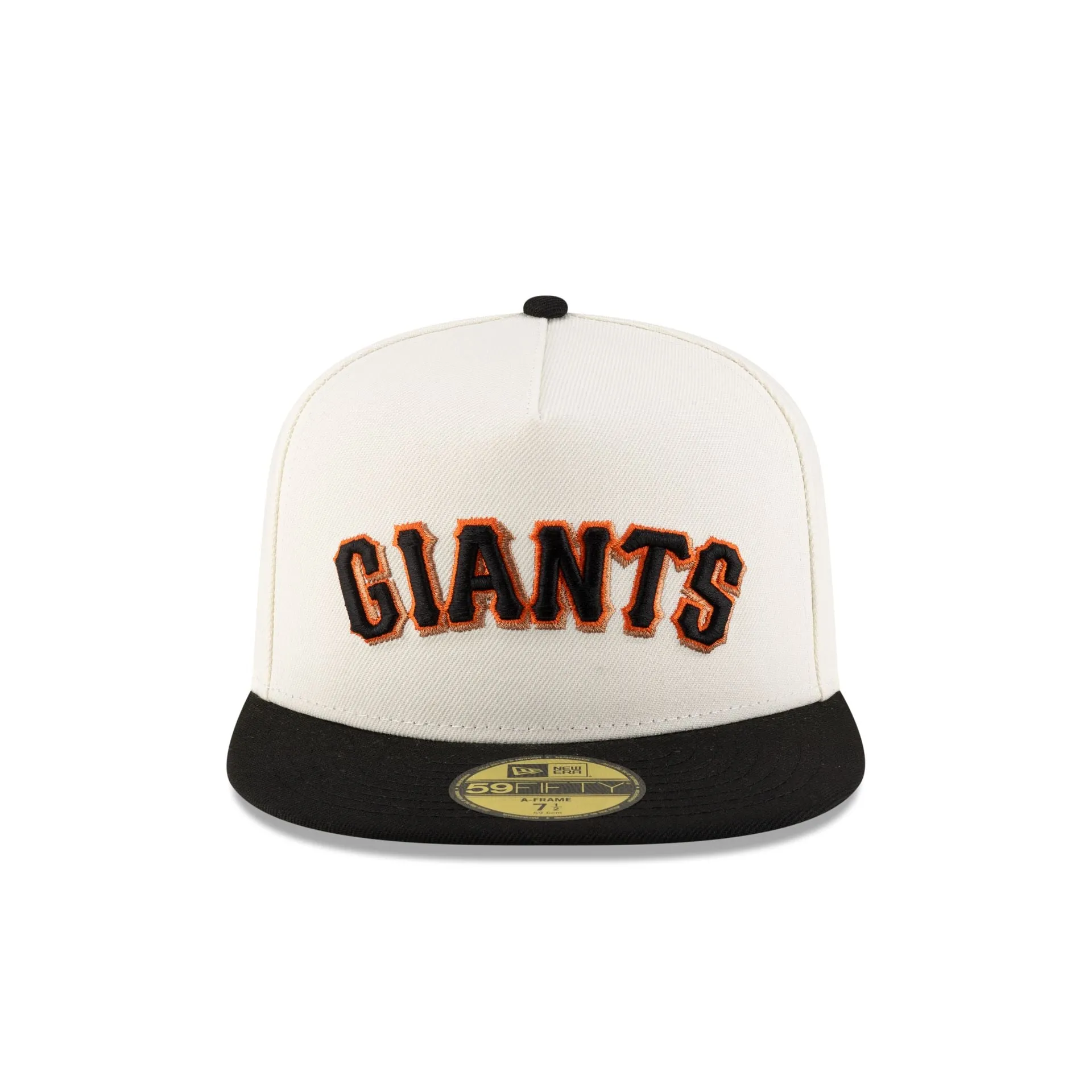 Just Caps League Sidepatch Chrome White San Francisco Giants 59FIFTY A-Frame Fitted Hat sold by New Era product image thumbnail 2