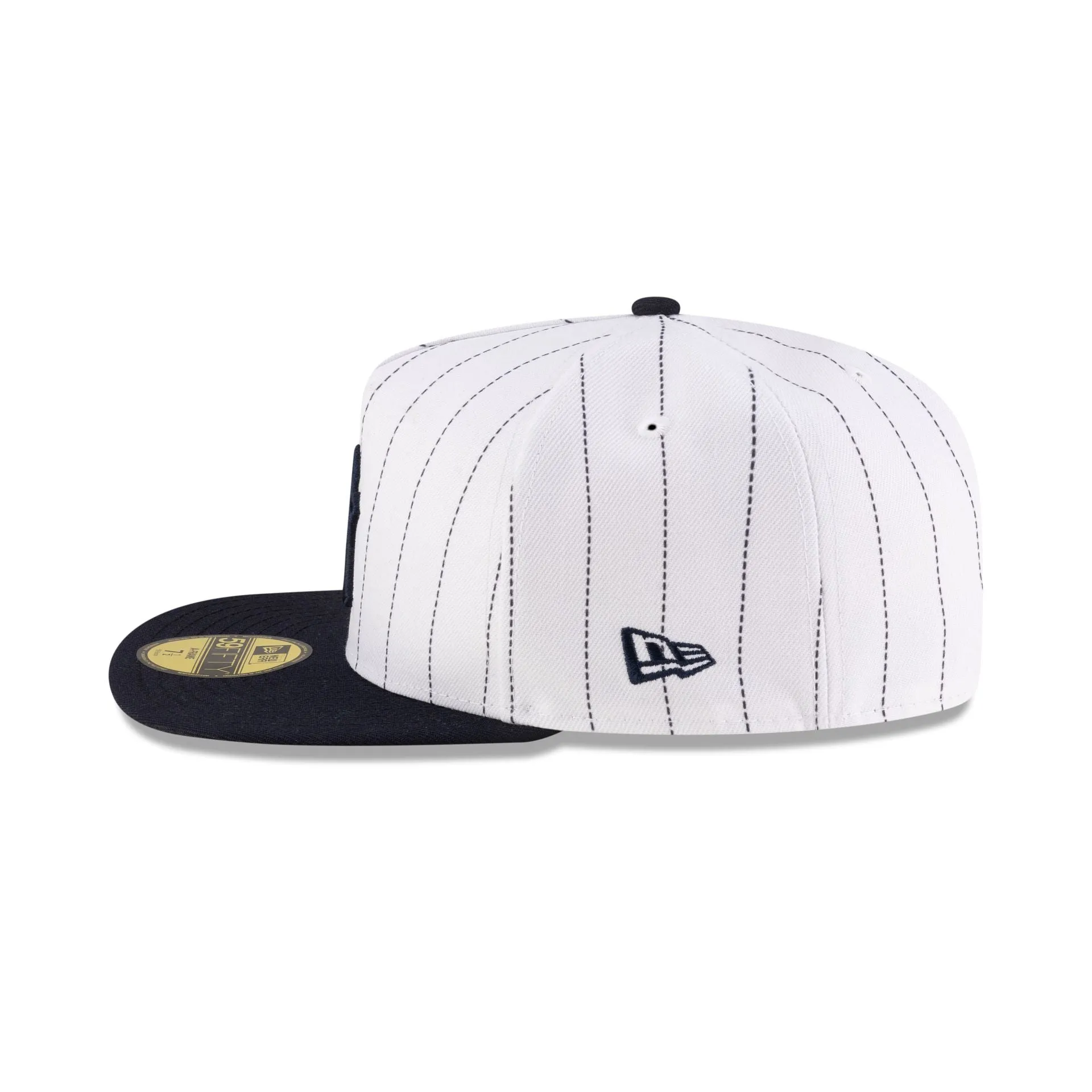 Just Caps League Sidepatch Pinstripe New York Yankees 59FIFTY A-Frame Fitted Hat sold by New Era product image thumbnail 5