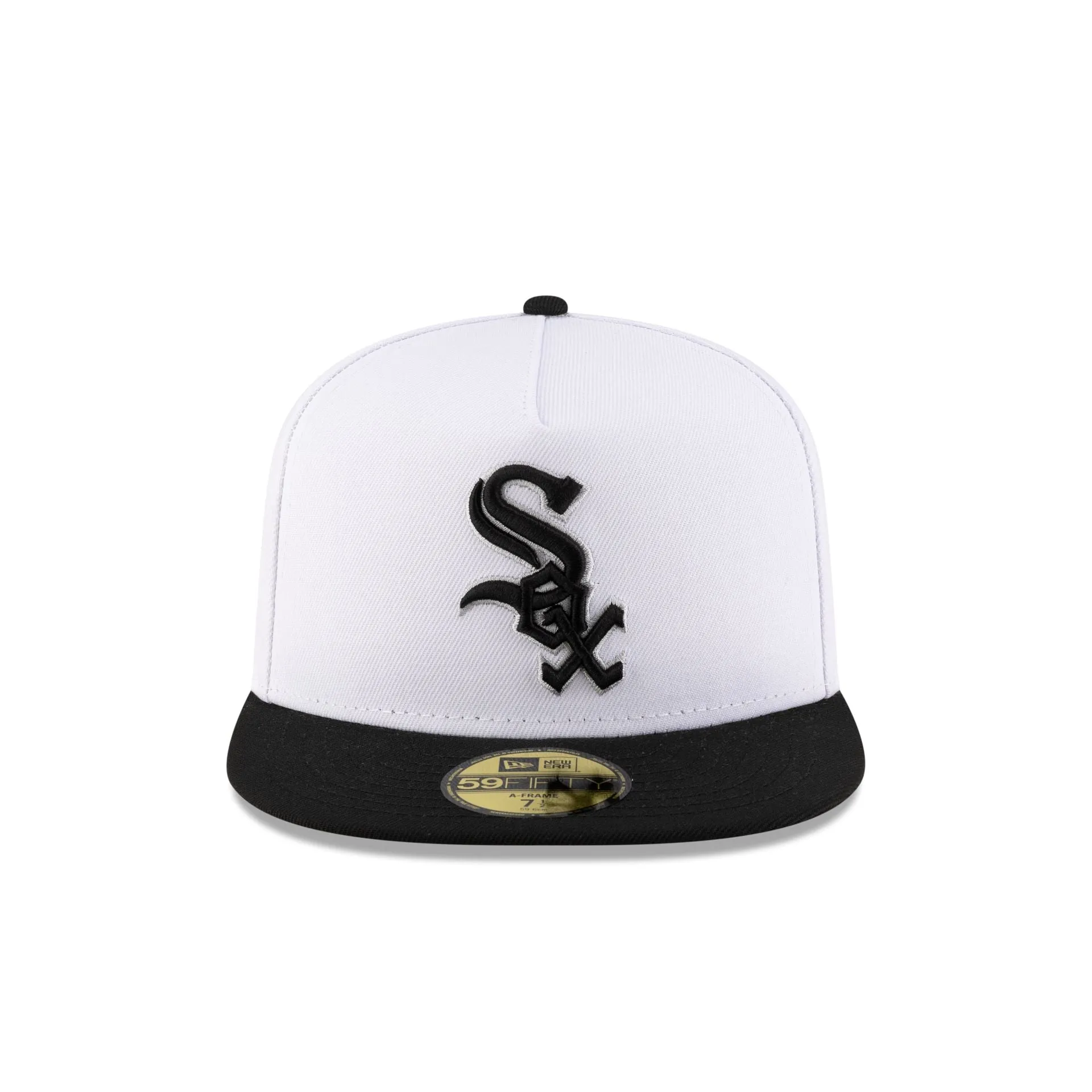Just Caps League Sidepatch Optic White Chicago White Sox 59FIFTY A-Frame Fitted Hat sold by New Era product image thumbnail 2