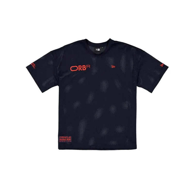 Oracle Red Bull Racing Graphic Mesh Nightsky Navy T-Shirt made by New Era