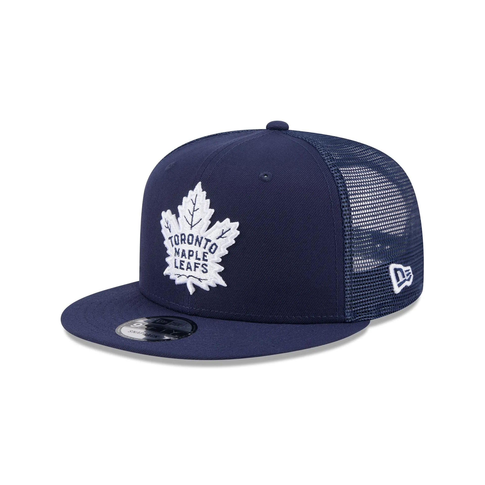 Toronto Maple Leafs Team Tag 9FIFTY Trucker Hat sold by New Era