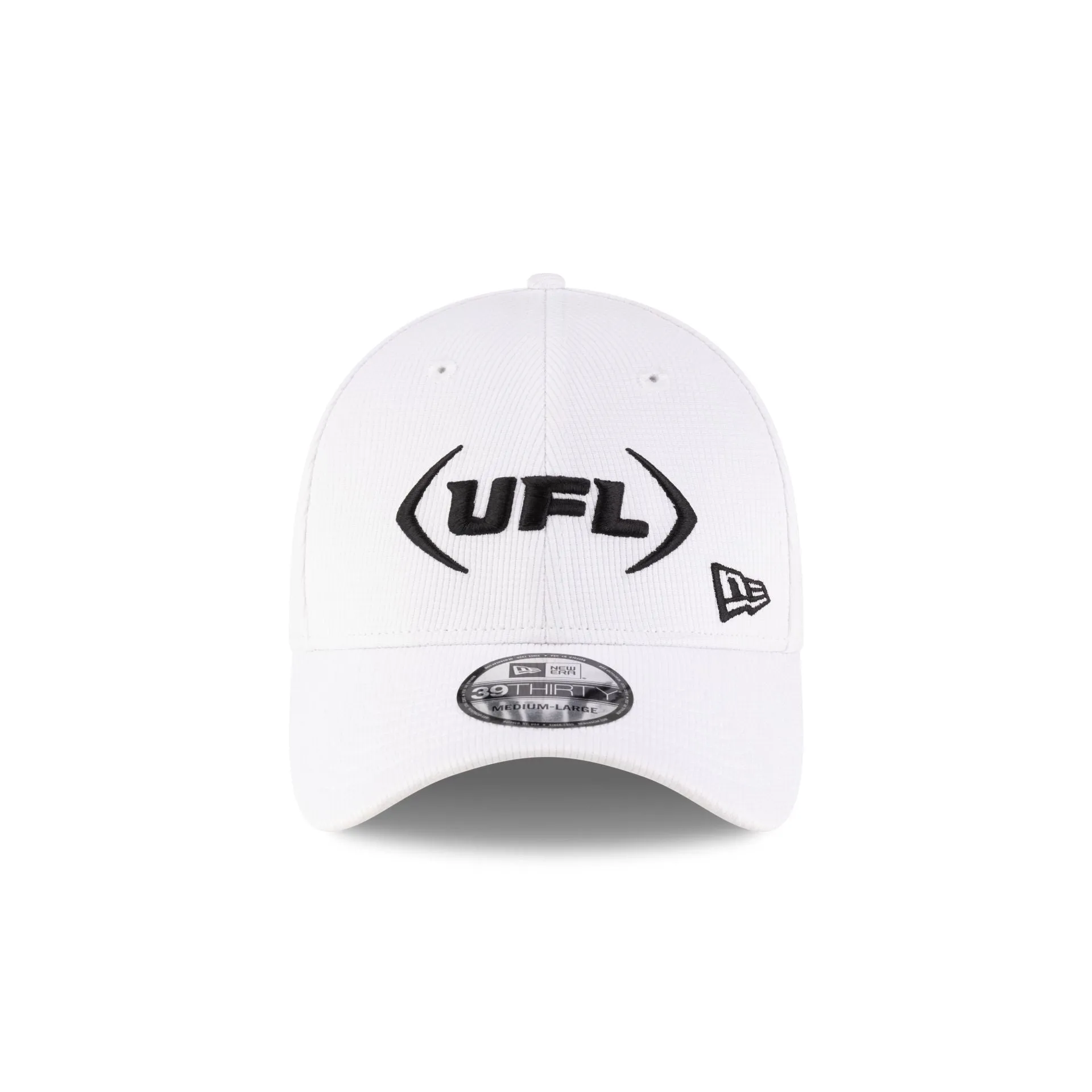 UFL White 39THIRTY Stretch Fit Hat sold by New Era product image thumbnail 2
