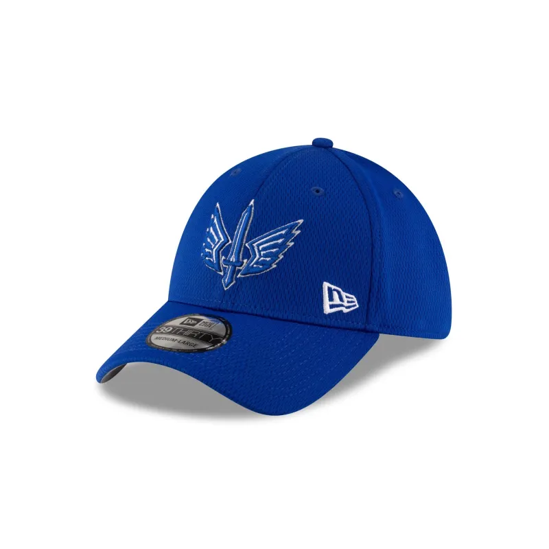 St. Louis Battlehawks Blue 39THIRTY Stretch Fit Hat sold by New Era