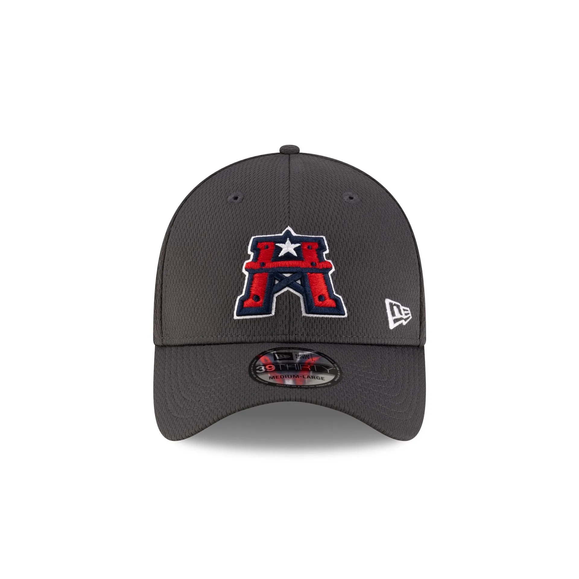 Houston Roughnecks Gray 39THIRTY Stretch Fit Hat sold by New Era product image thumbnail 2