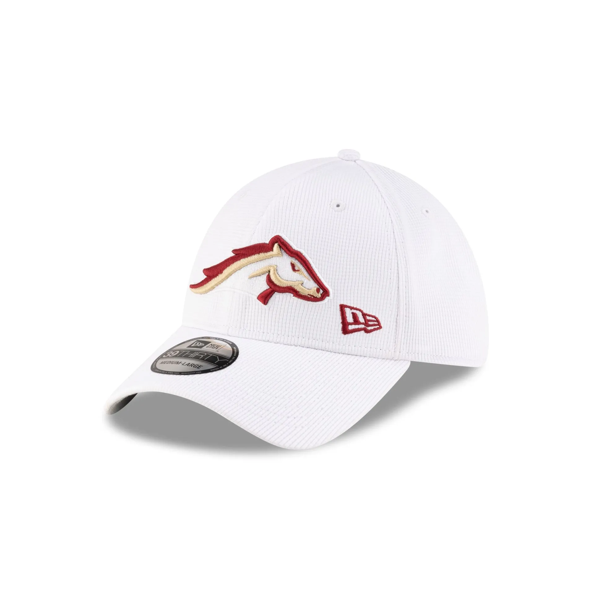Birmingham Stallions White 39THIRTY Stretch Fit Hat sold by New Era