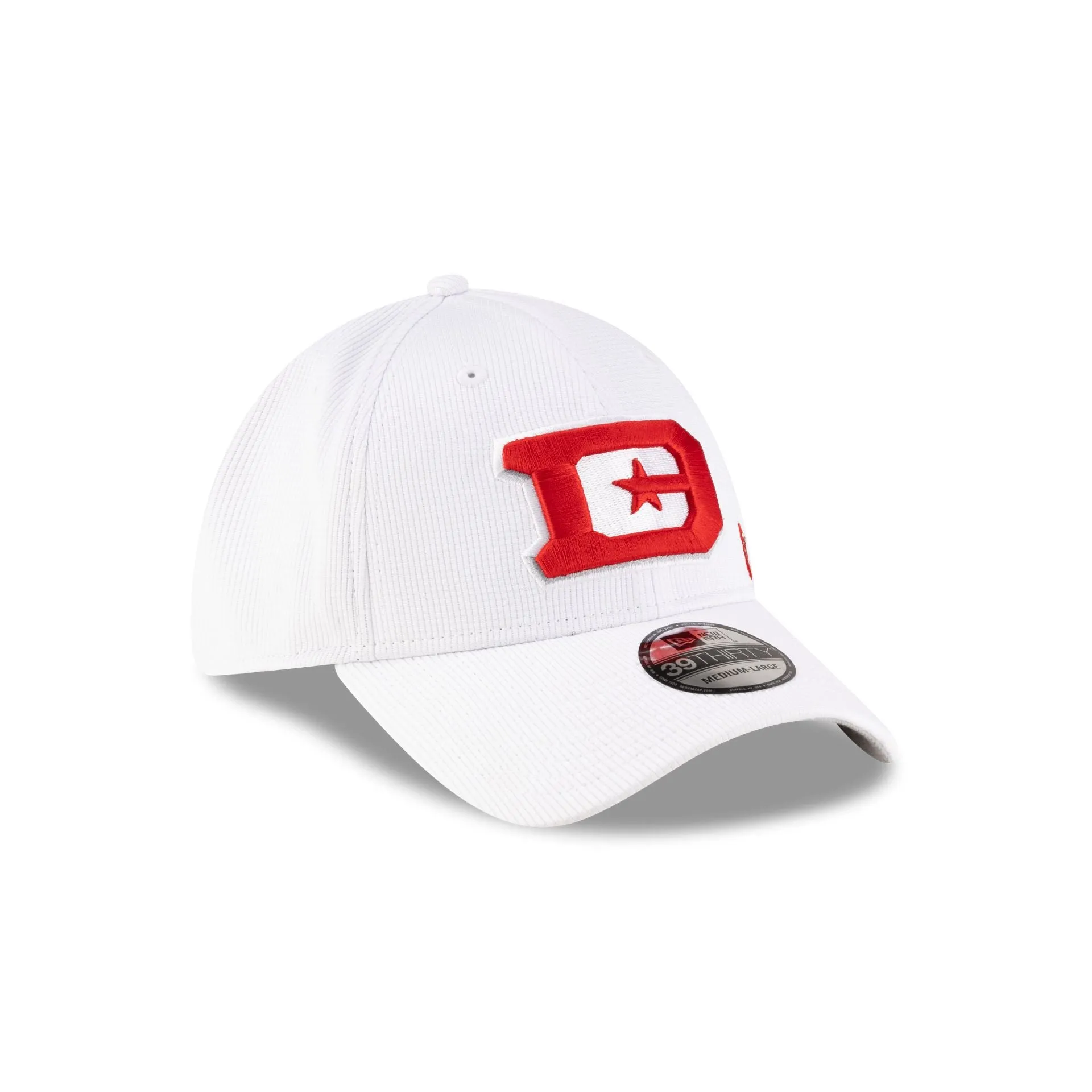 DC Defenders White 39THIRTY Stretch Fit Hat sold by New Era product image thumbnail 3