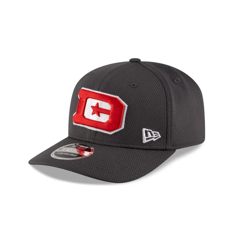 DC Defenders Gray 9SEVENTY Stretch-Snap Hat sold by New Era