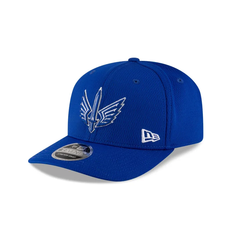St. Louis Battlehawks Blue 9SEVENTY Stretch-Snap Hat sold by New Era
