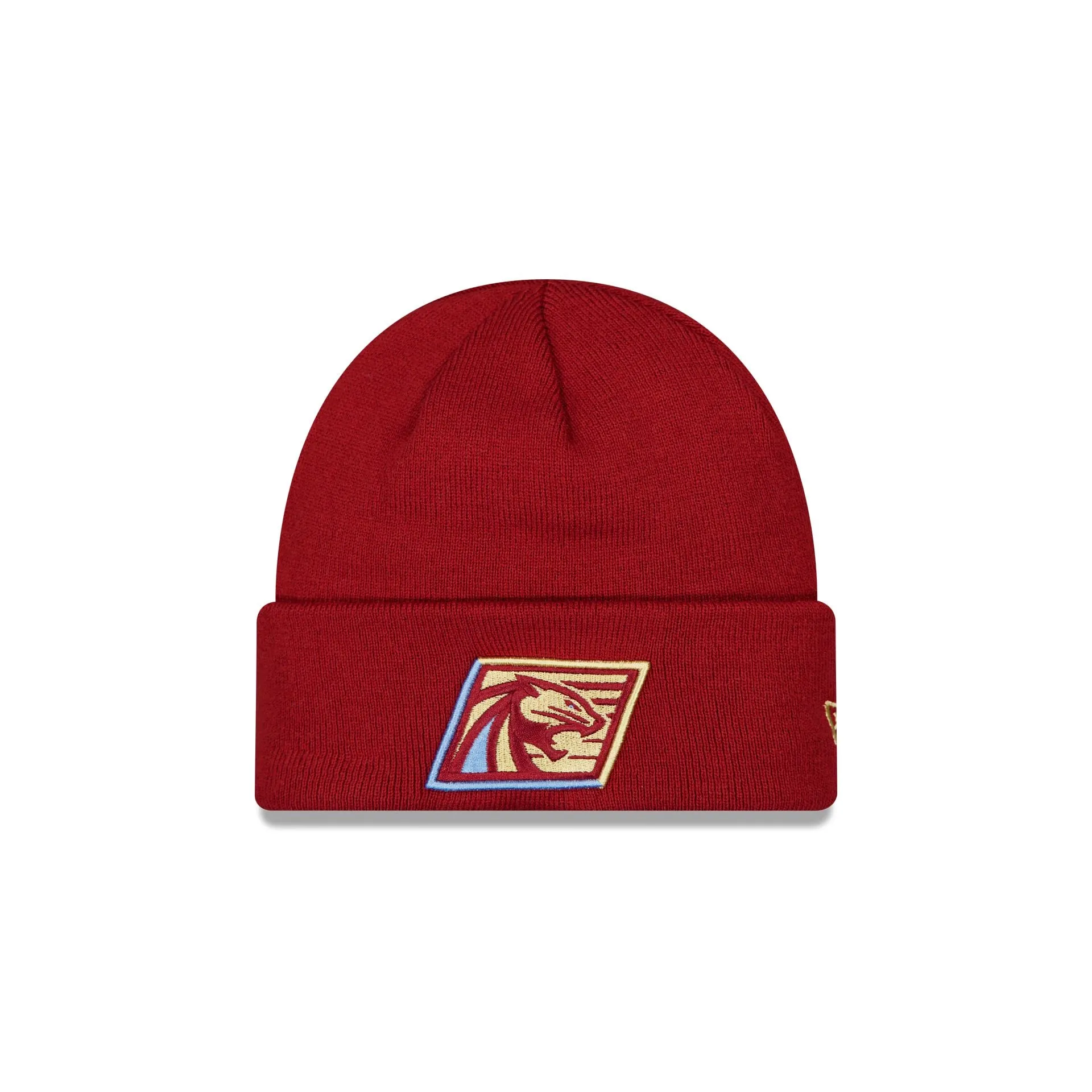 Michigan Panthers Red Cuff Knit Beanie sold by New Era