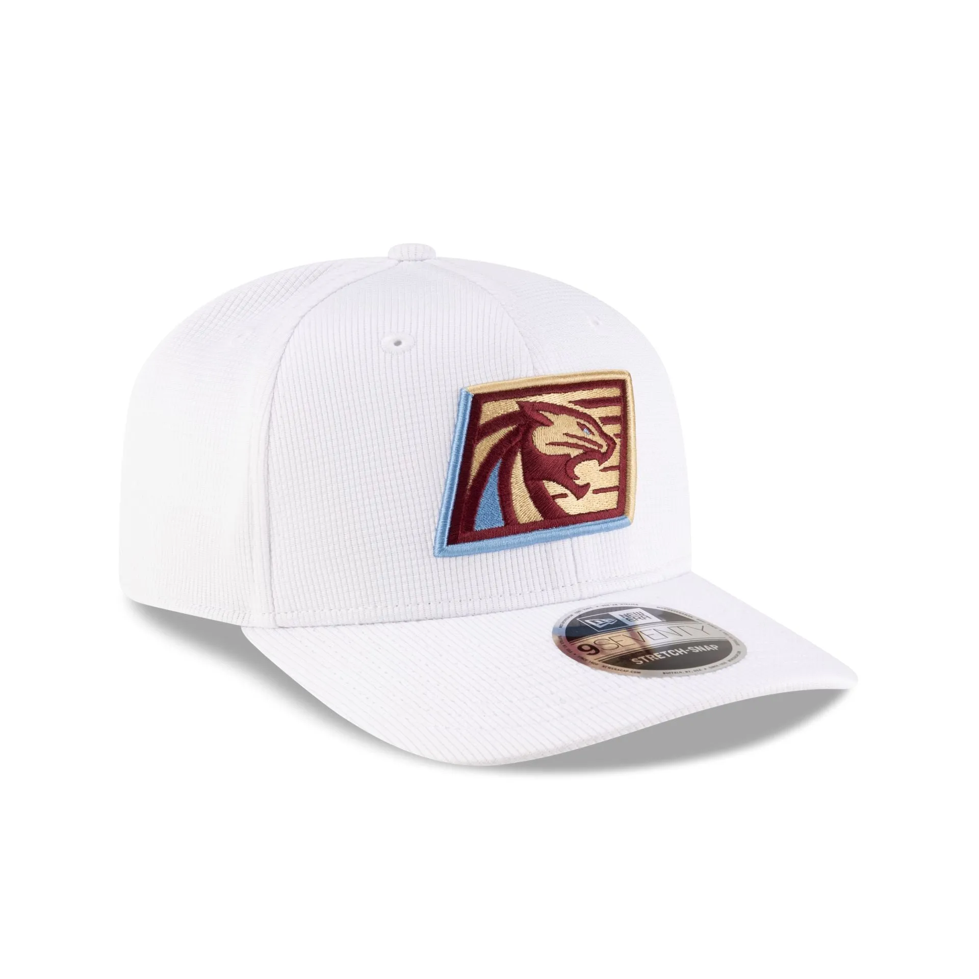 Michigan Panthers White 9SEVENTY Stretch-Snap Hat sold by New Era product image thumbnail 3