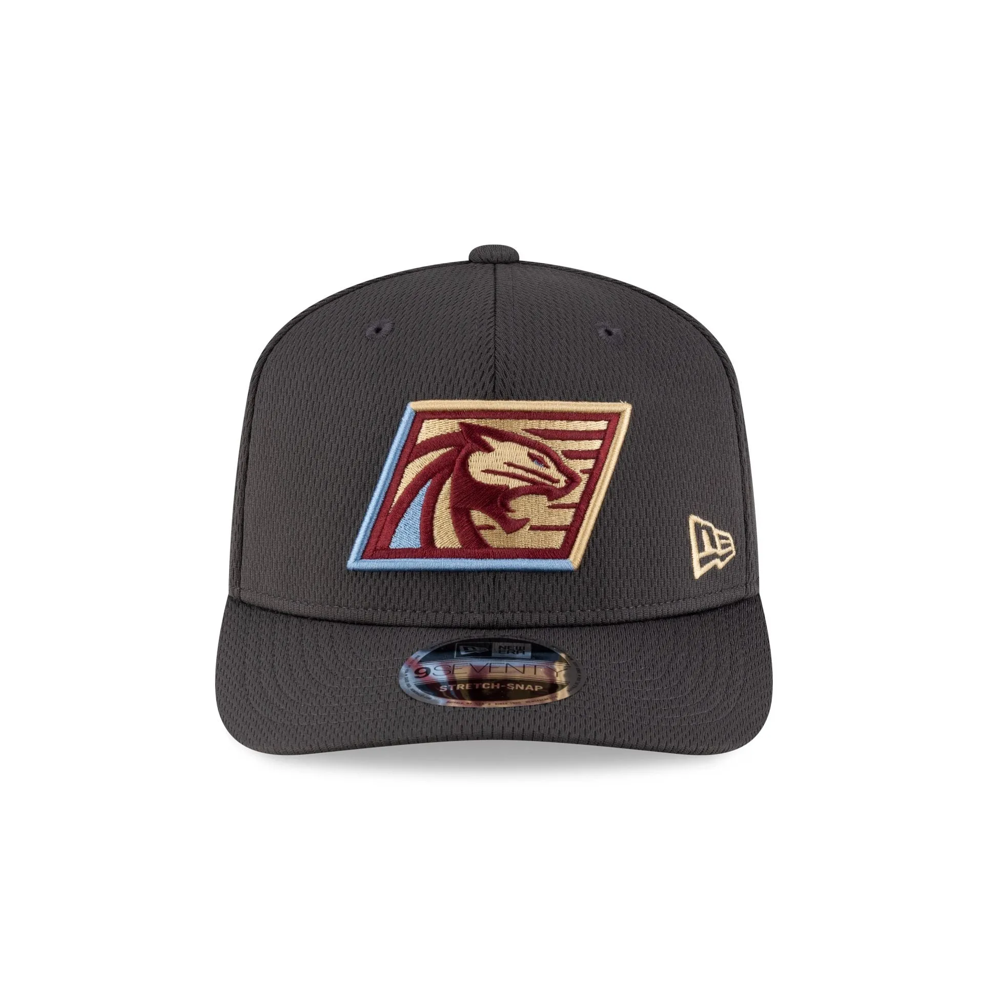 Michigan Panthers Gray 9SEVENTY Stretch-Snap Hat sold by New Era product image thumbnail 2