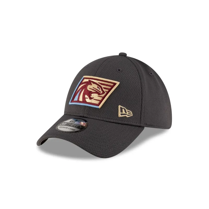 Michigan Panthers Gray 39THIRTY Stretch Fit Hat sold by New Era