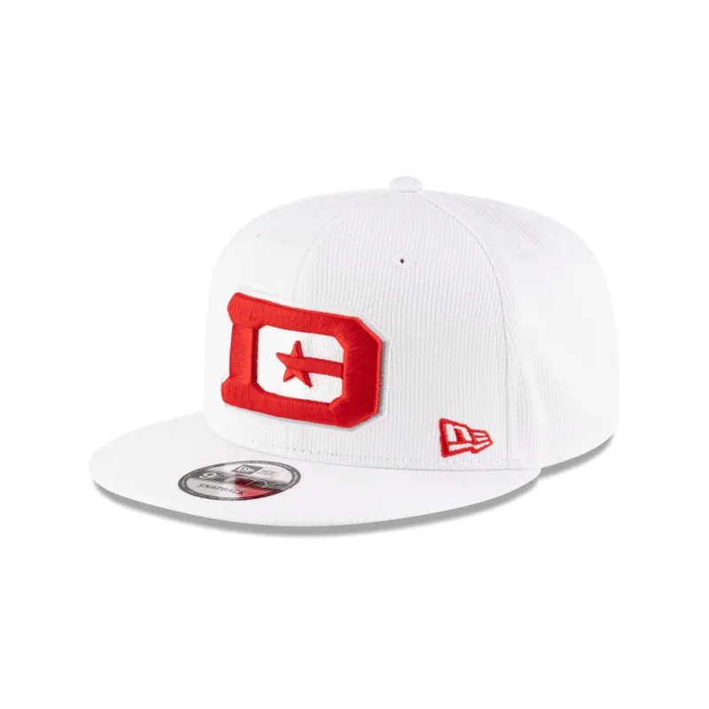 DC Defenders White 9FIFTY Snapback Hat sold by New Era