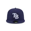 Tampa Bay Rays Floral Undervisor 59FIFTY Fitted Hat sold by New Era