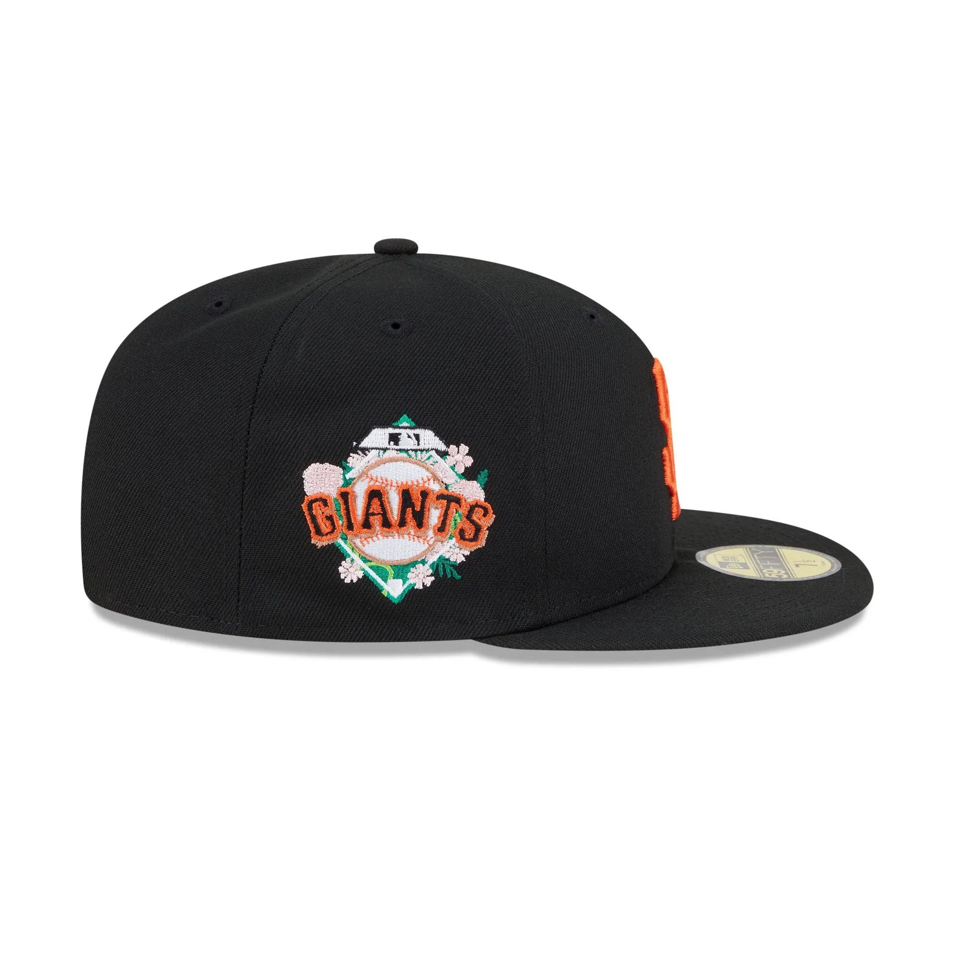San Francisco Giants Floral Undervisor 59FIFTY Fitted Hat sold by New Era product image thumbnail 4