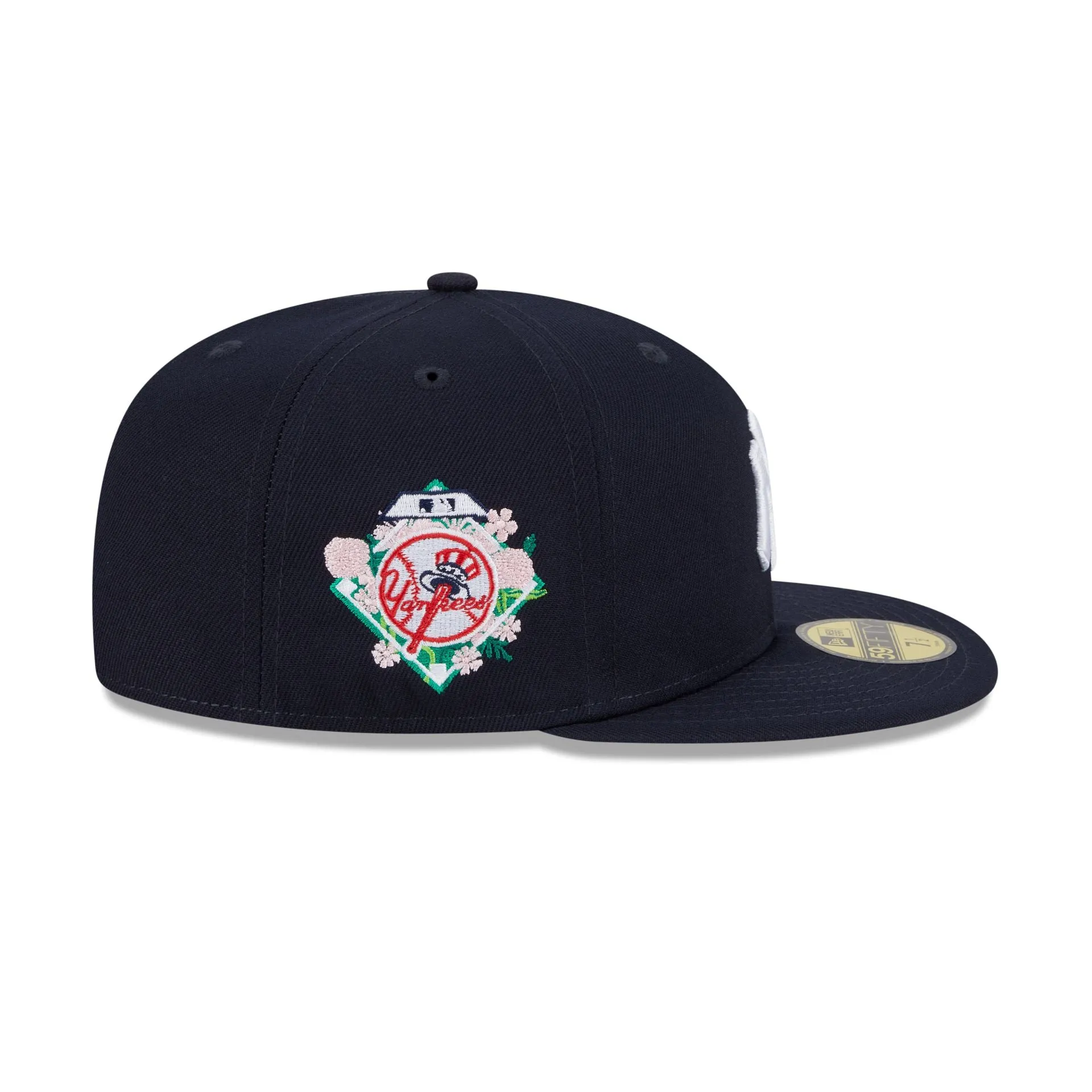 New York Yankees Floral Undervisor 59FIFTY Fitted Hat sold by New Era product image thumbnail 4