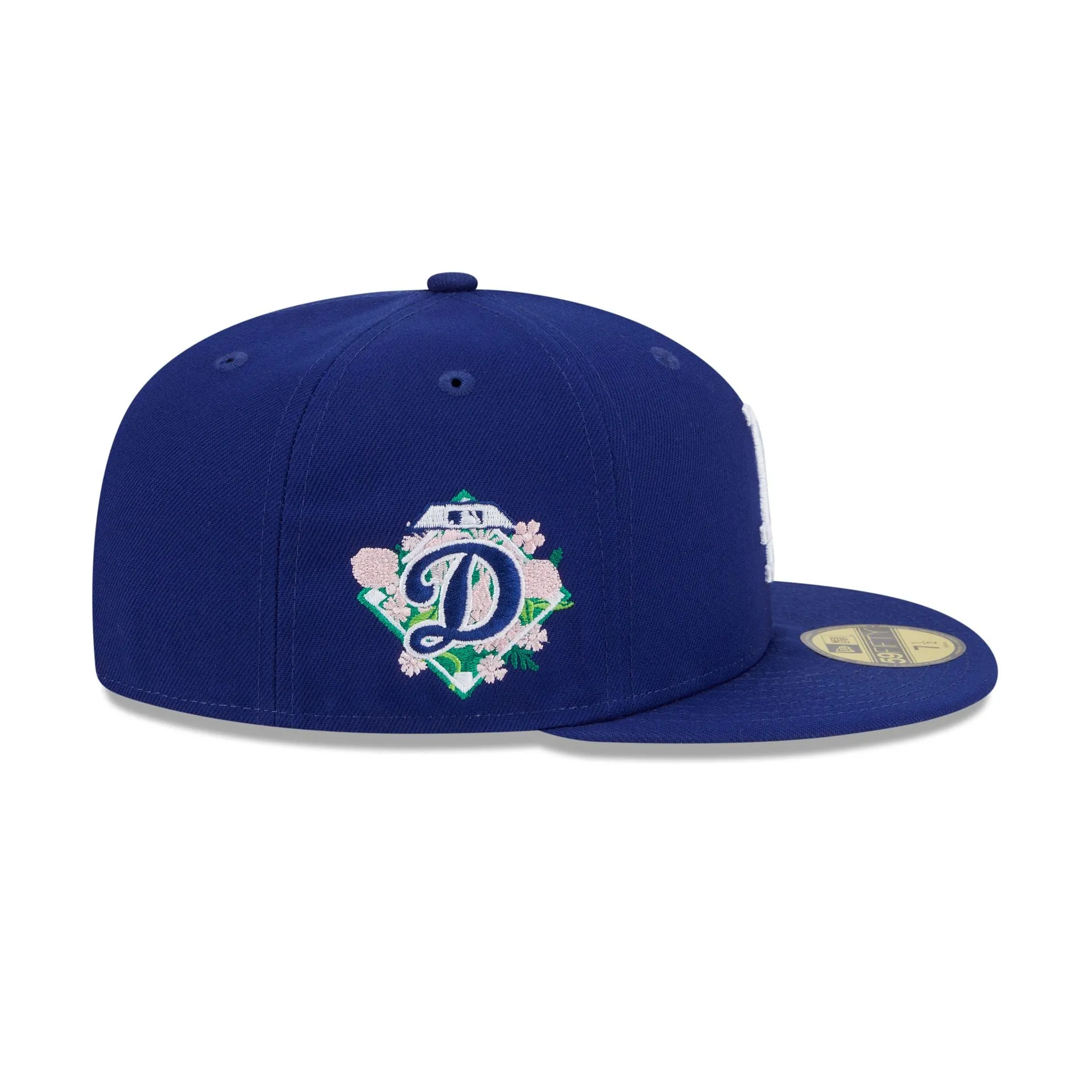 Los Angeles Dodgers Floral Undervisor 59FIFTY Fitted Hat sold by New Era product image thumbnail 4