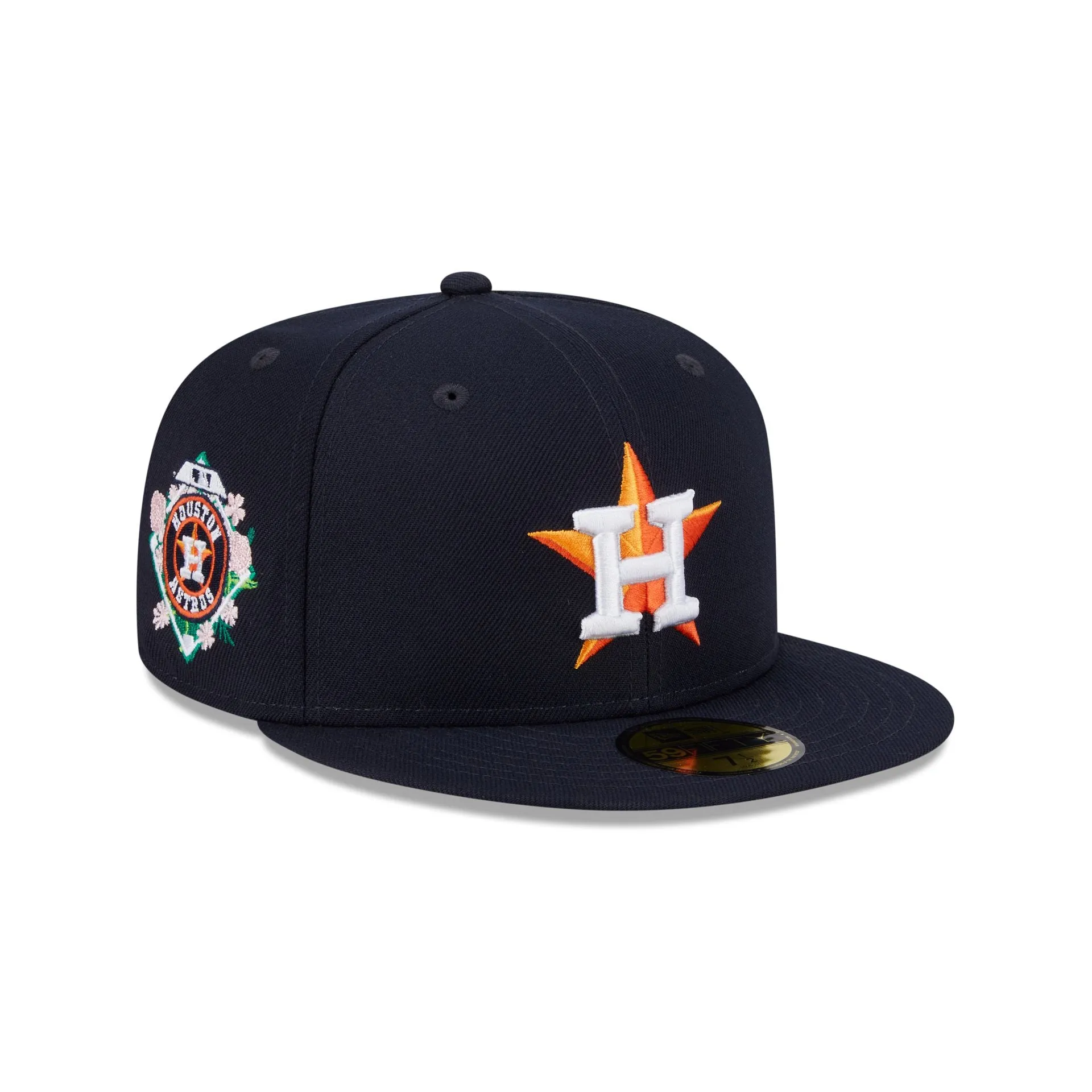Houston Astros Floral Undervisor 59FIFTY Fitted Hat sold by New Era