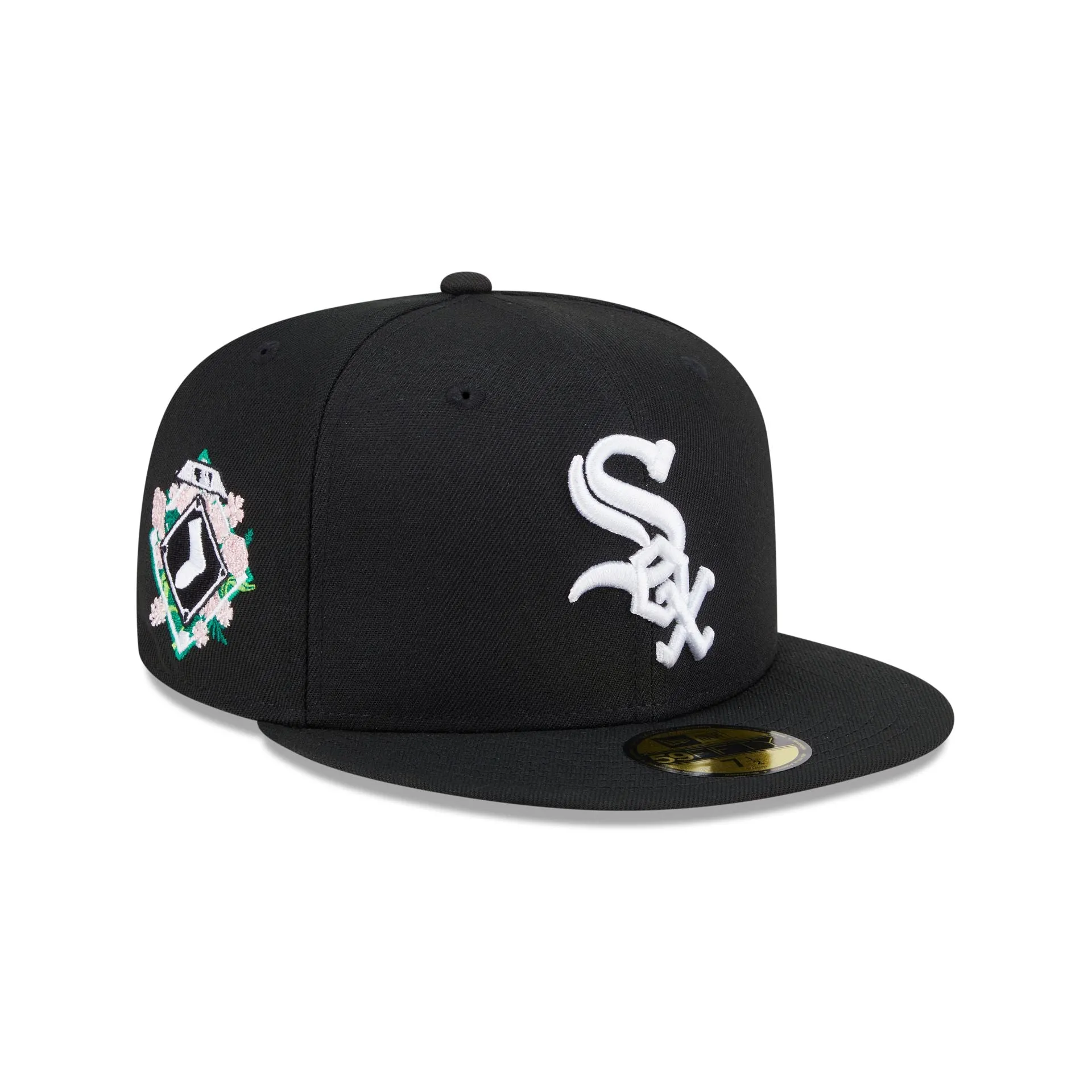 Chicago White Sox Floral Undervisor 59FIFTY Fitted Hat sold by New Era