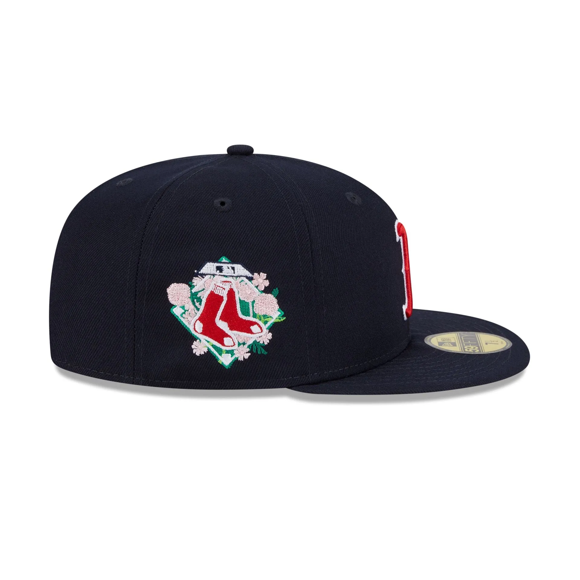 Boston Red Sox Floral Undervisor 59FIFTY Fitted Hat sold by New Era product image thumbnail 4