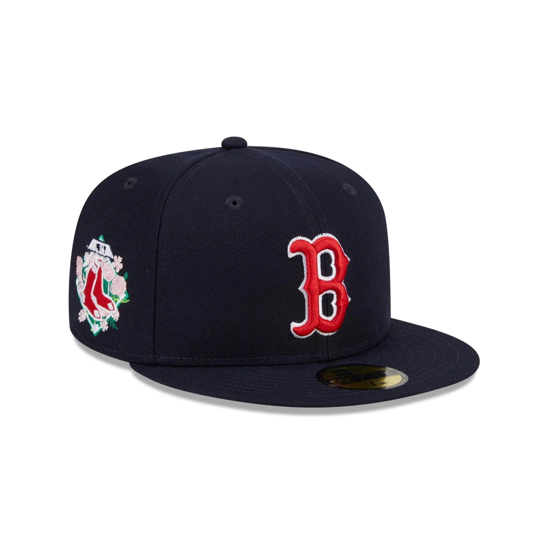 Boston Red Sox Floral Undervisor 59FIFTY Fitted Hat sold by New Era