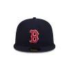 Boston Red Sox Floral Undervisor 59FIFTY Fitted Hat sold by New Era